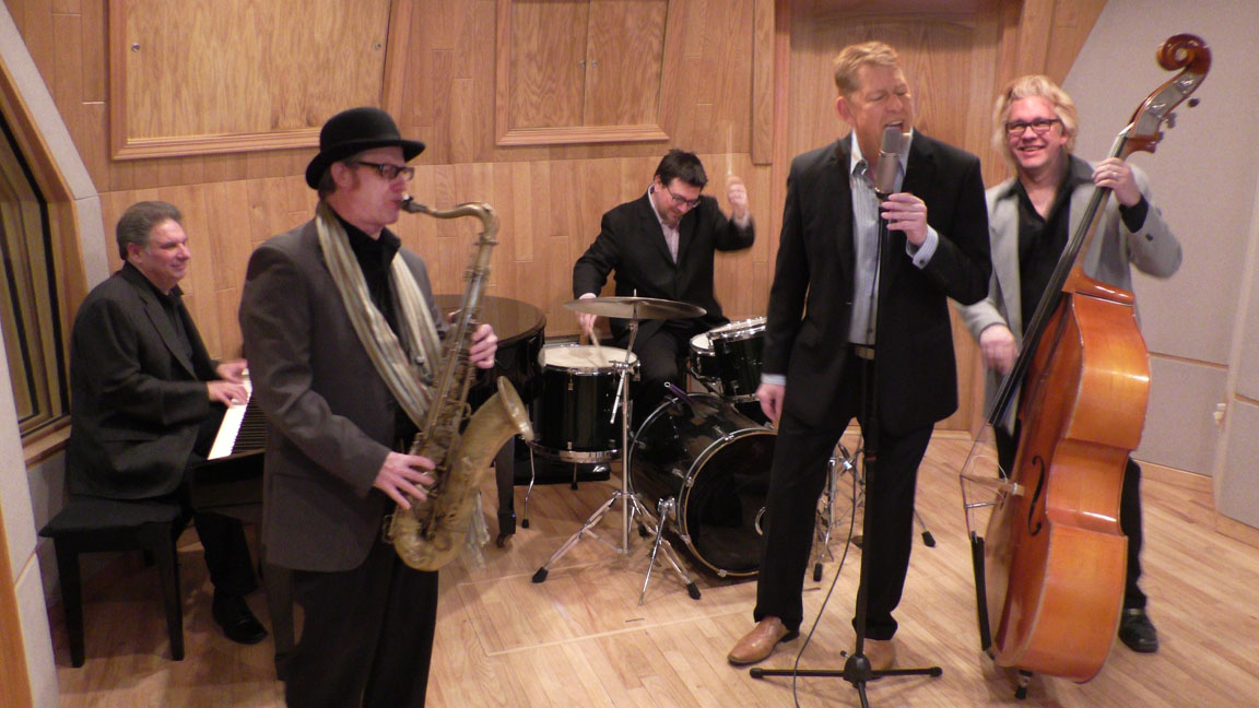 Jazz ensemble performance